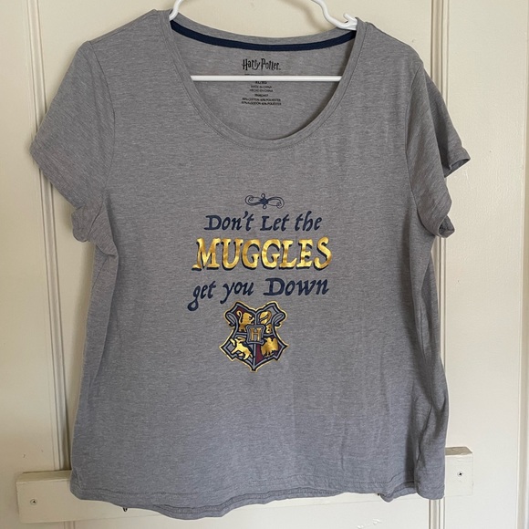 Tops - Harry Potter ⚡️ “Don’t Let the Muggles Get You Down” - tee - NWOT - XL